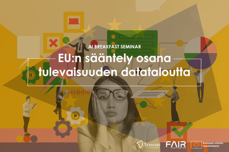 Nainen katselee ympärilleen ja näkee pelkästään sääntelyä ja ongelmia liiketoiminnassaan.