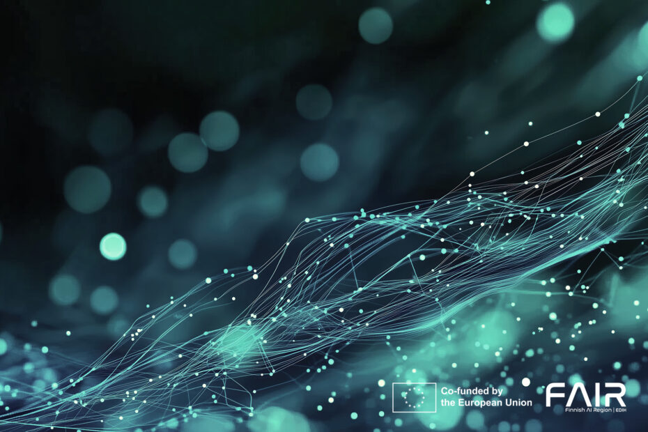 Light streams and dots