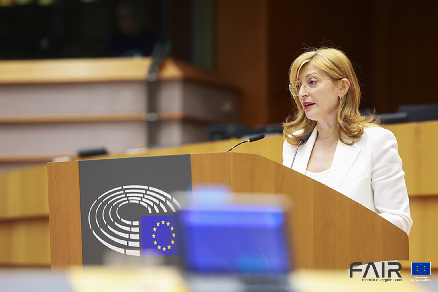 Comissioner Ekaterina Zaharieva