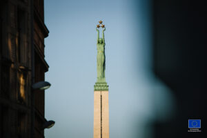Monument of freedom of Latvia