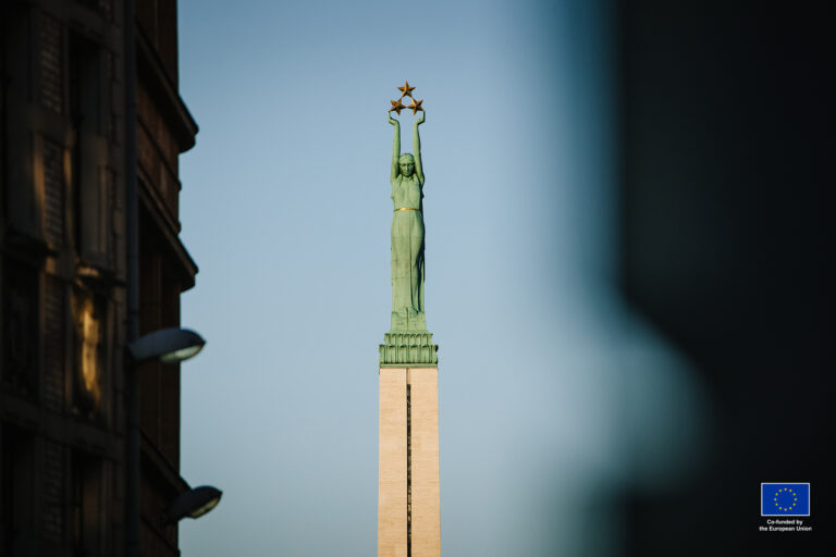 Monument of freedom of Latvia