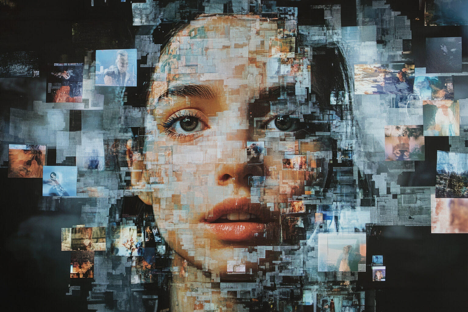 Face identifying with a scanner