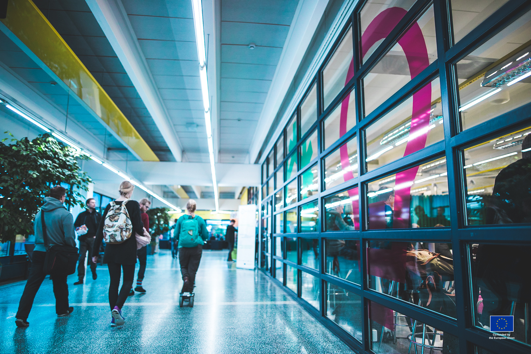 Oulun yliopiston Tellus Innovation Arena. Kuvaajana Ville Pohjonen Oulun yliopistolta