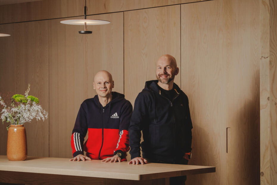 From right: Jaakko Hartikainen and Mikko Virtanen. Photo by Agileday.