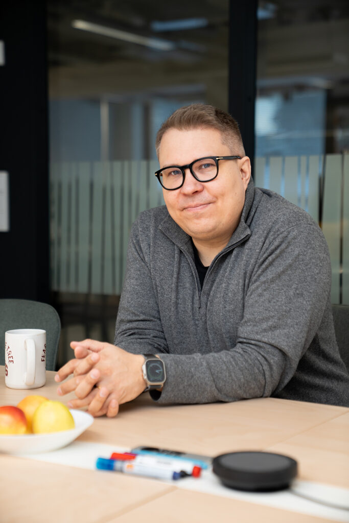 Markku Räsänen from ConfidentialMind. Photo by Eemeli Sarka