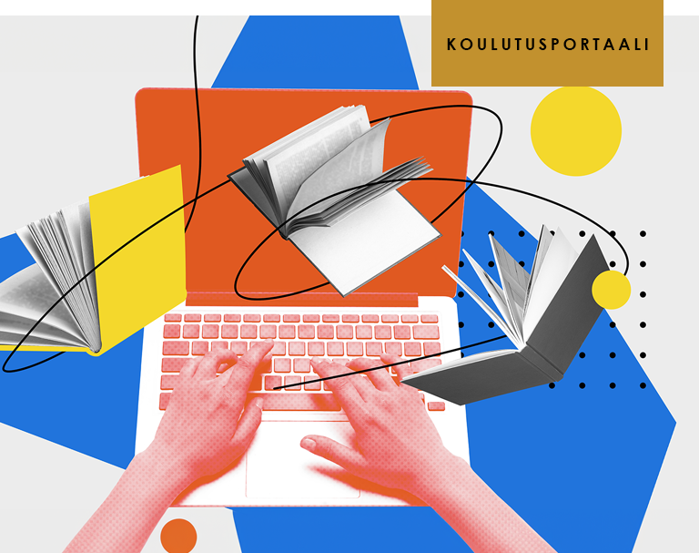 Laptop and studying equipment