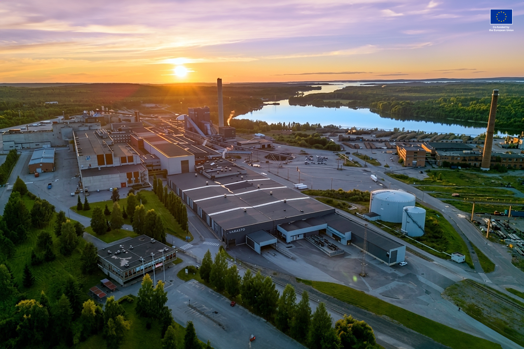 Renforsin ranta in Kajaani, Finland