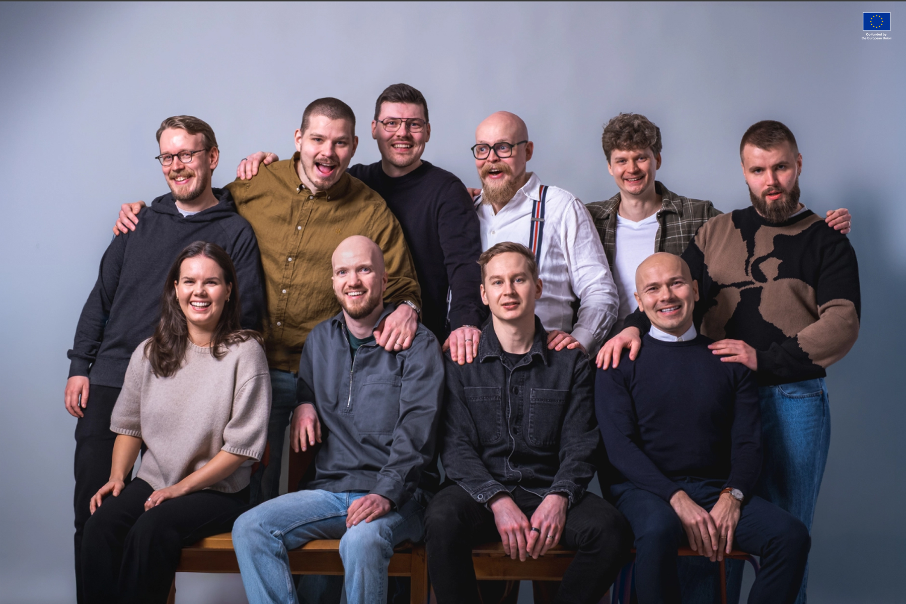 Rotomate startup team photo. Photo by Rotomate