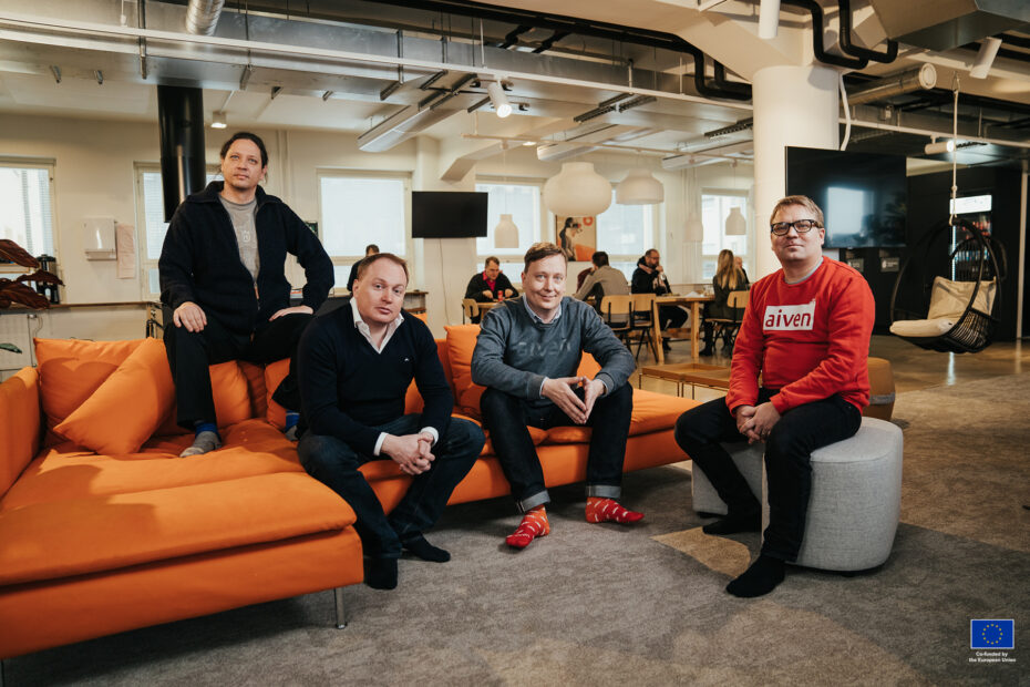 Aiven founders. Photo by Aiven.