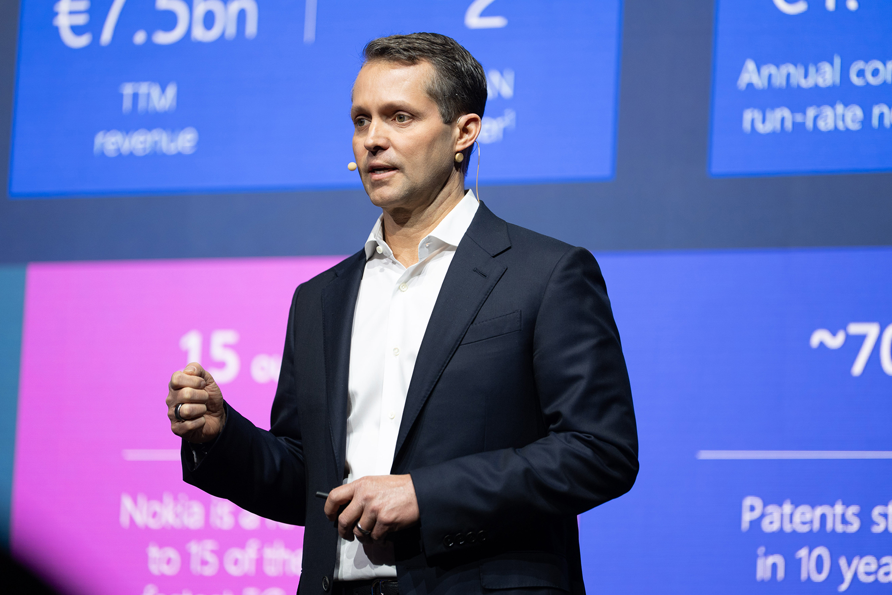 Justin Hotard, President and Chief Executive Officer (CEO), Interim President of Mobile Infrastructure