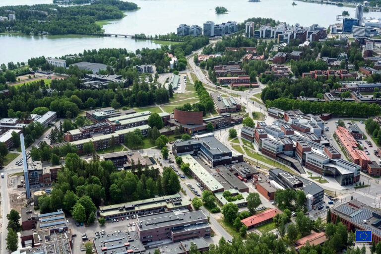 Espoo, Otaniemi aerial view. Photo by Espoo.