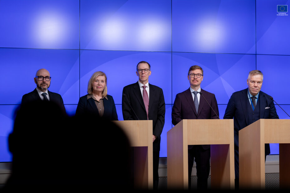 Valtiovarainministeriön pressitilaisuus. Kuva: Katja Säilä, Valtioneuvoston kanslia