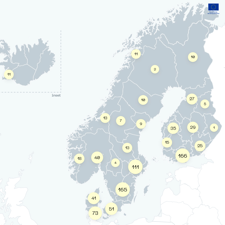 New Nordics AI's AI Health Map. Screencapture from the website 3.10.2026